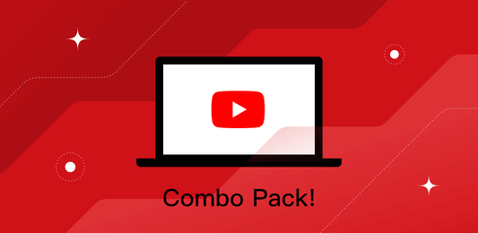 YouTube Combo Pack !! 1000 Views and 500 Likes